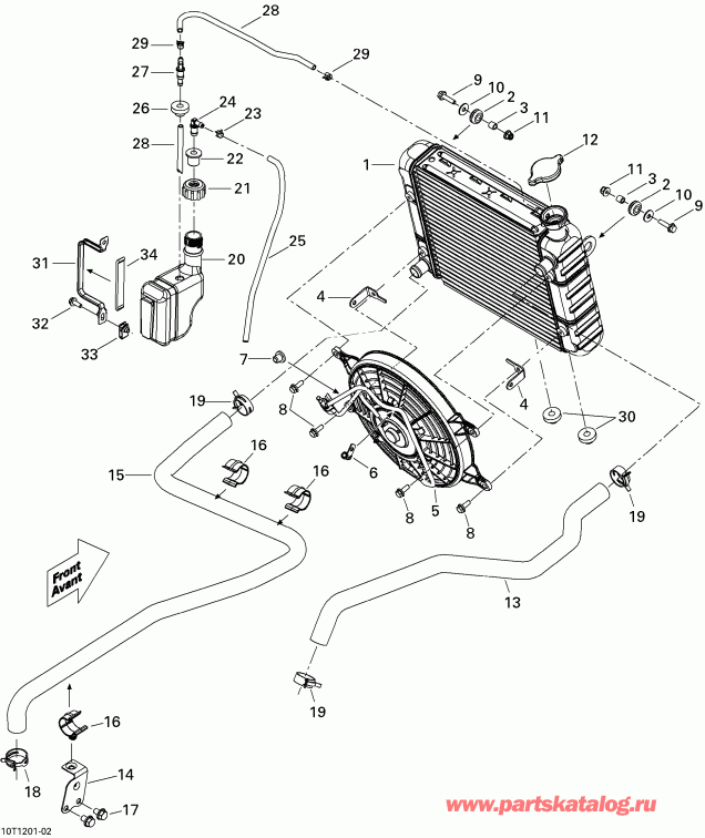 BRP Outlander Max STD, XT, 400 EFI, 2013 ������ - ���������� System