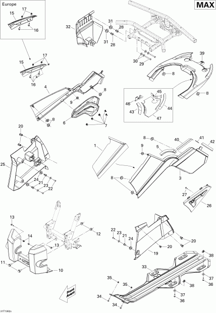 ATV BRP Outlander Max STD, XT, 400 EFI, 2013 - ������ � ���������� 3