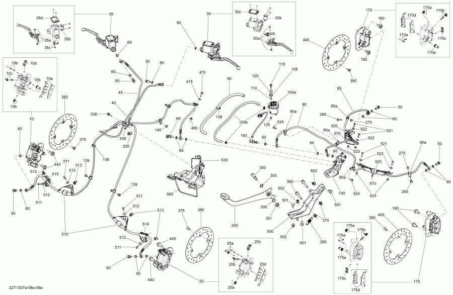 Renegade 500EFI STD, 2013 ������ - ������s Except ������