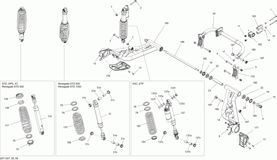  Bombardier - Rear Suspension