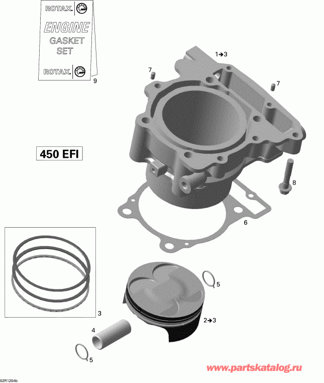 ���������� BRP DS 450EFI STD, 2014 ������ - ������� � �������