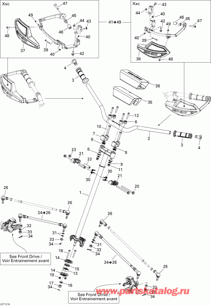 ATV BRP DS 450EFI Xxc, Xmx, 2014 - ������� �������