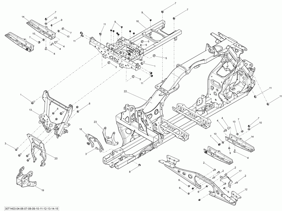 ����������  ����������� Outlander 1000EFI, DPS, XT & XT-P, 2014 - ����