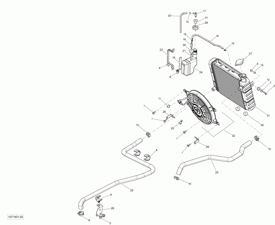 ������������ BRP Outlander 400 EFI, STD, XT, 2014 ������ - ���������� System