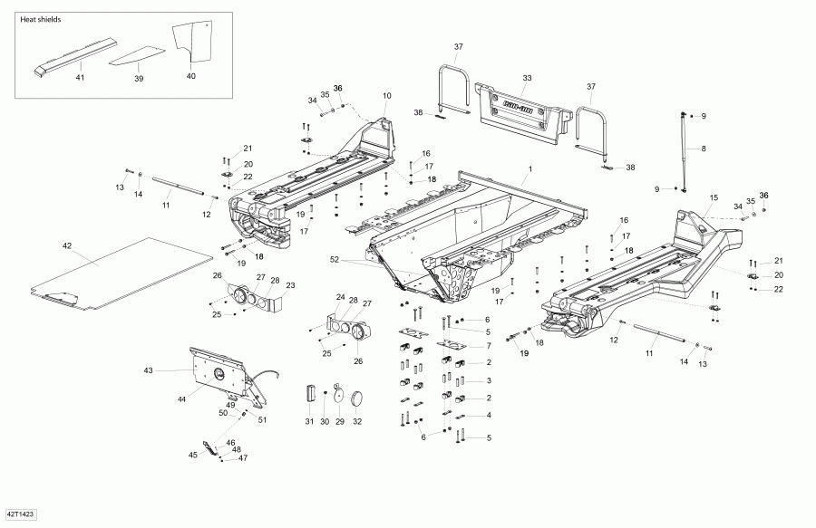 ATV  Outlander 6x6 (International & T3), 2014 ������ - 42t1423
