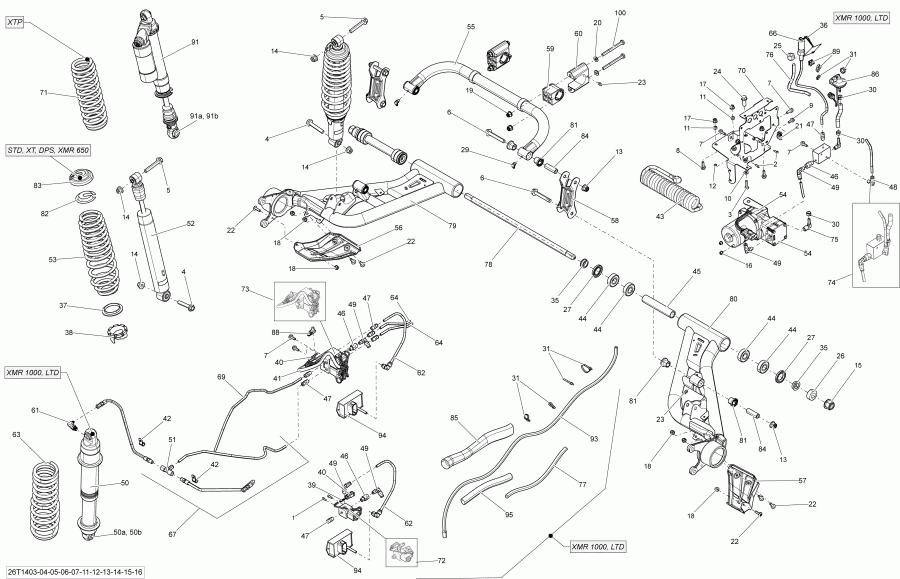  BRP - Rear Suspension