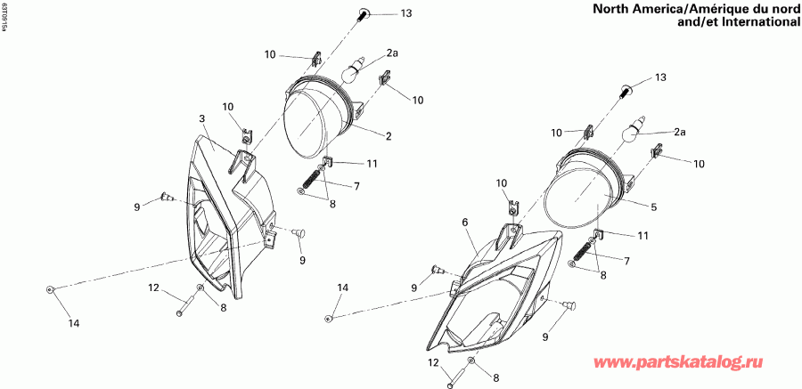 ����������  DS 250 NA & INT, 2015 ������ - ��������� America, International