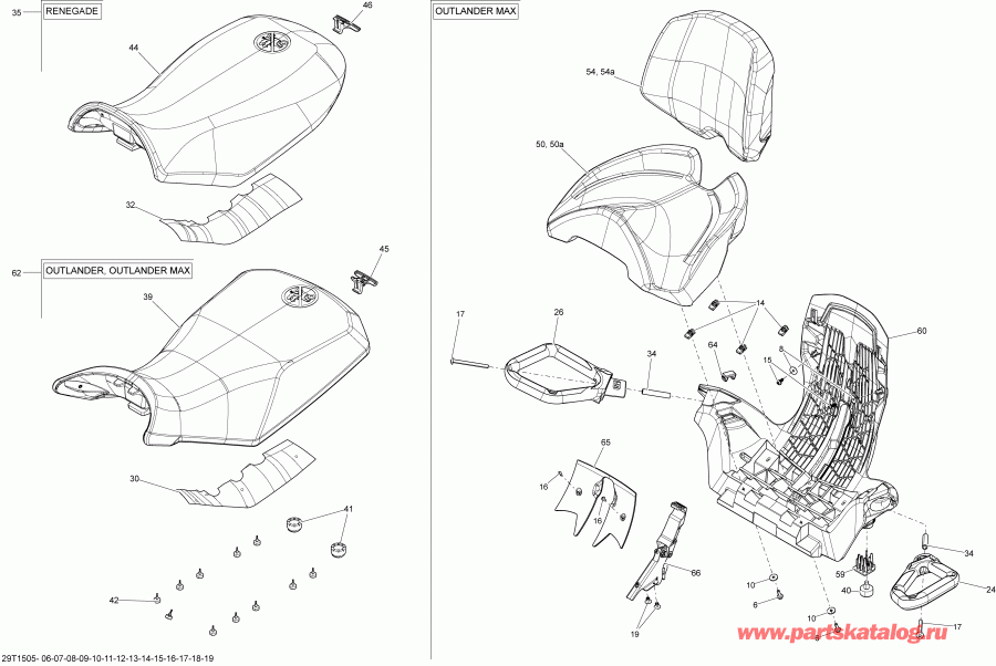 ATV  Outlander 1000 EFI Xmr, 2015 ������ - 29t1519