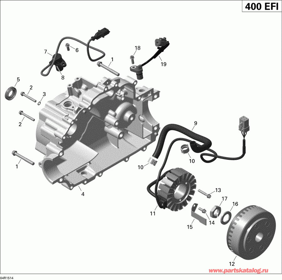 ���������� BRP Outlander 400 EFI, STD(International only), 2015 - 04r1514