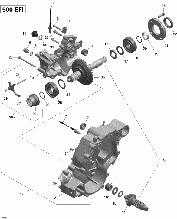  BRP Outlander 500 EFI, 2015  - 71r1503