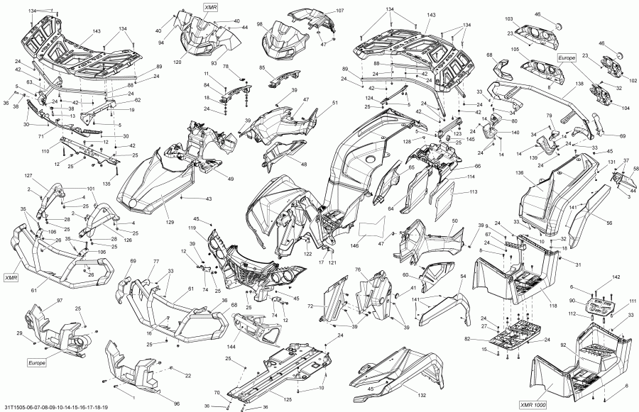 ������������  ������ Outlander 650 EFI Xmr, 2015 - 31t1507