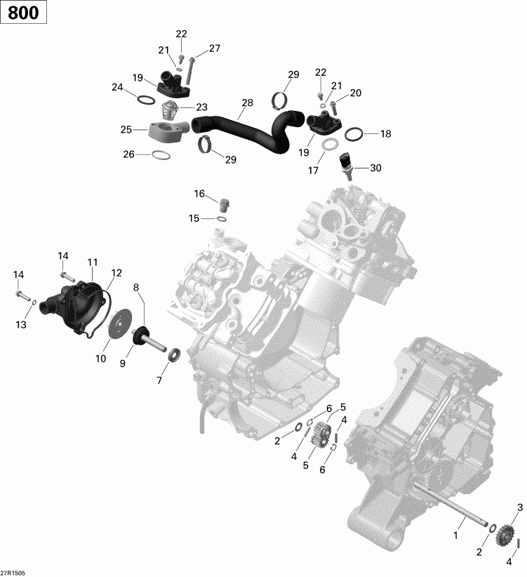   Outlander 800R EFI, 2015  - 27r1505