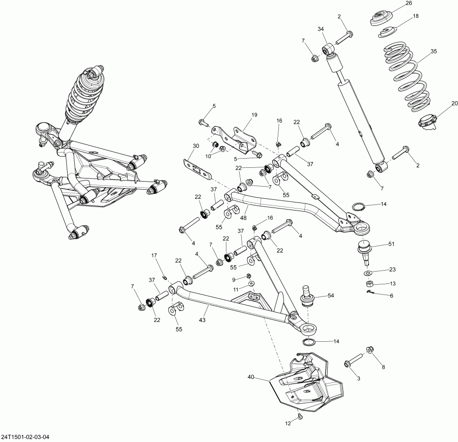 ATV BRP Outlander L 450 EFI, 2015 - 24t1501