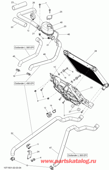    Outlander L MAX 450 EFI, 2015 - 10t1502