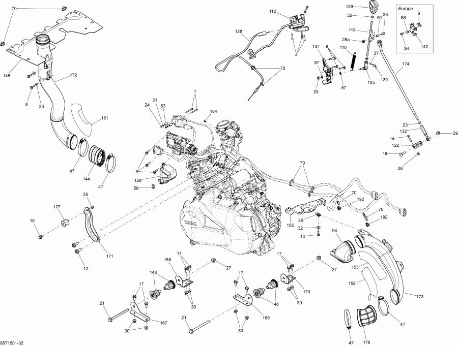 ������������  ������ Outlander L MAX 450 EFI, 2015 - 08t1502