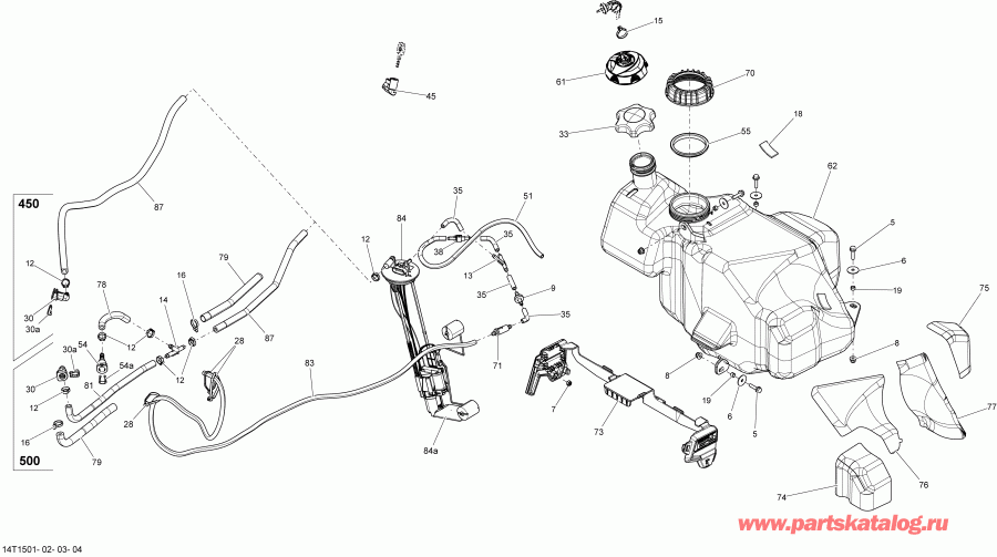 ����������  ����������� Outlander L MAX 450 EFI, 2015 - 14t1502