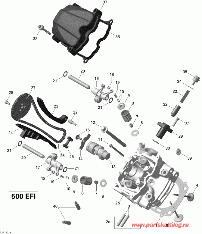 ���������� BRP Outlander L MAX 500 EFI, 2015 ������ - 03r1502a