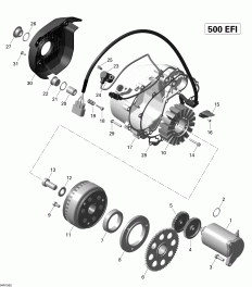 03-    Outlander Max_04r1502 (03- Magneto And Electric Starter Outlander Max_04r1502)