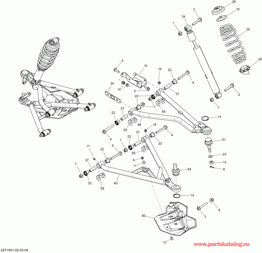   Outlander L MAX 500 EFI, 2015 - 24t1504