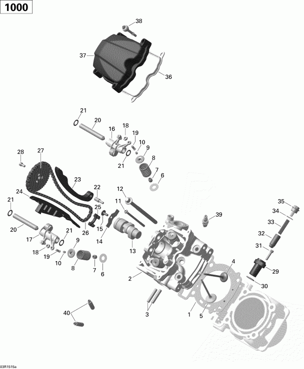 ����������  ������ Outlander MAX 1000 EFI, 2015 - 03r1515a