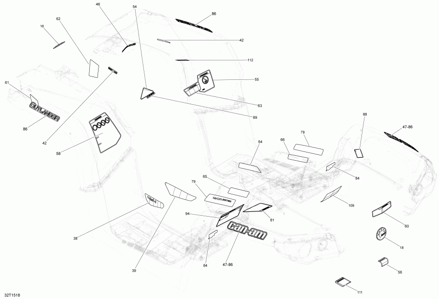 ATV Bombardier Outlander MAX 1000 EFI LTD, 2015 - 32t1518