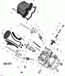 01-   , Front _03r1504a (01- Cylinder Head, Front _03r1504a)