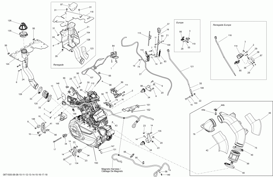 ����������  Renegade 500 EFI, 2015 - 08t1511