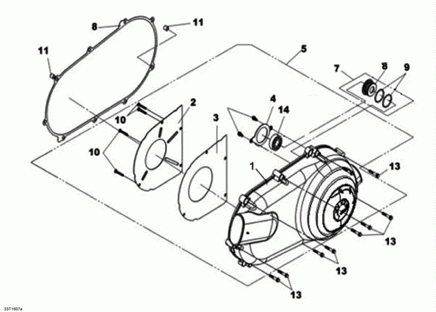 BRP DS 250, 2016 ������ - Cvt Cover