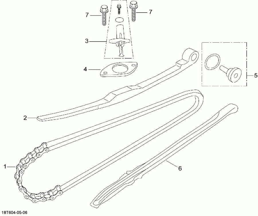  Bombardier  DS 90 X, 2016 - Chain Tensioner