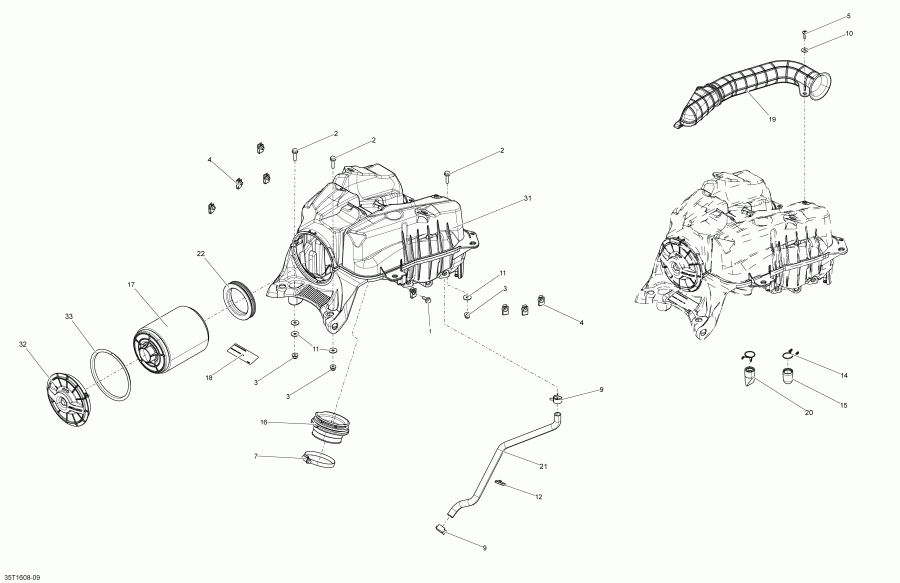 ATV  Outlander 6X6 - 1000 EFI, 2016  - Air  