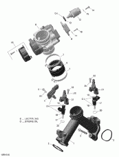 02-      - 650 Efi (02- Air Intake Manifold And Throttle Body - 650 Efi)