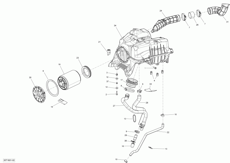   Outlander L - Outlander L MAX, 2016 - Air Intake Xmr