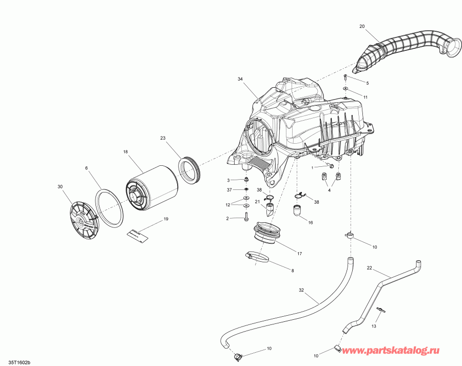 BRP ����������� Outlander - Outlander MAX, 2016 - Air ������� ������ Except Xmr