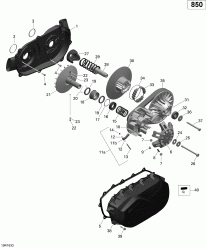 05-  - 850 Efi (outlander) (05- Transmission - 850 Efi (outlander))