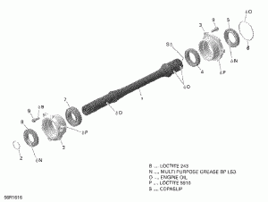 08-    - 650 Efi (08- Drive Shaft - 650 Efi)