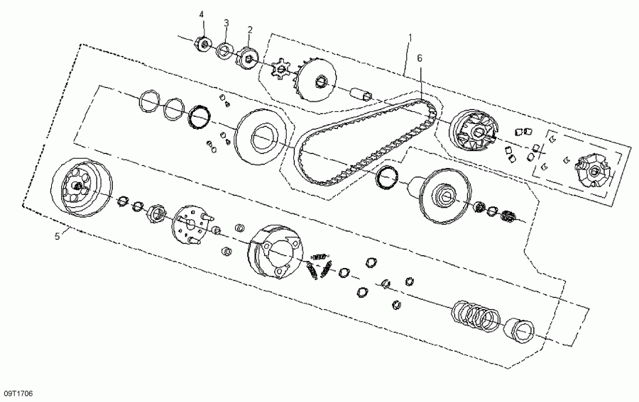    DS 90 X, 2017 - Clutch