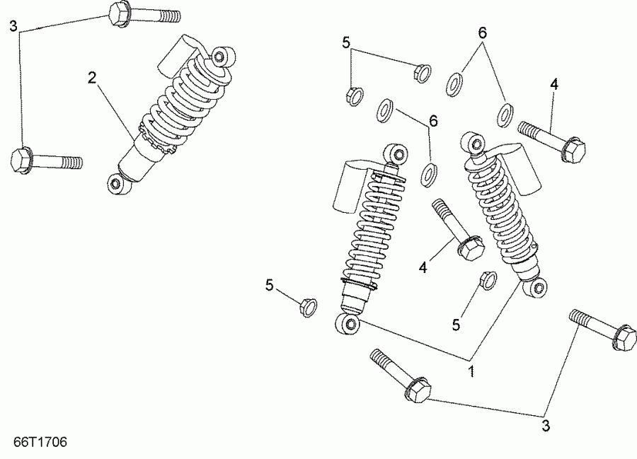   DS 90 X, 2017  - Shocks