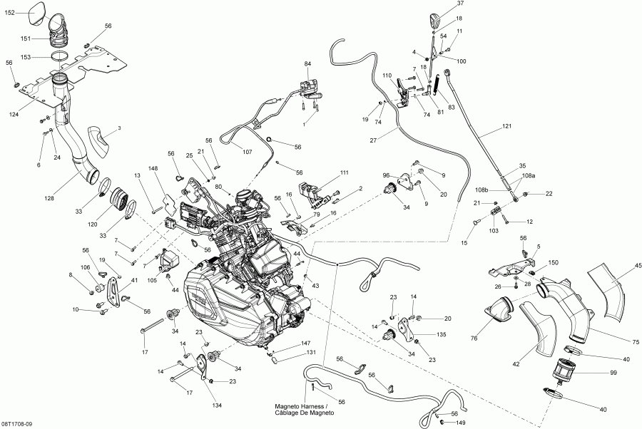 ������������ BRP ����������� Outlander 6X6 - 1000 EFI, 2017 - ��������� � ��������� S����port