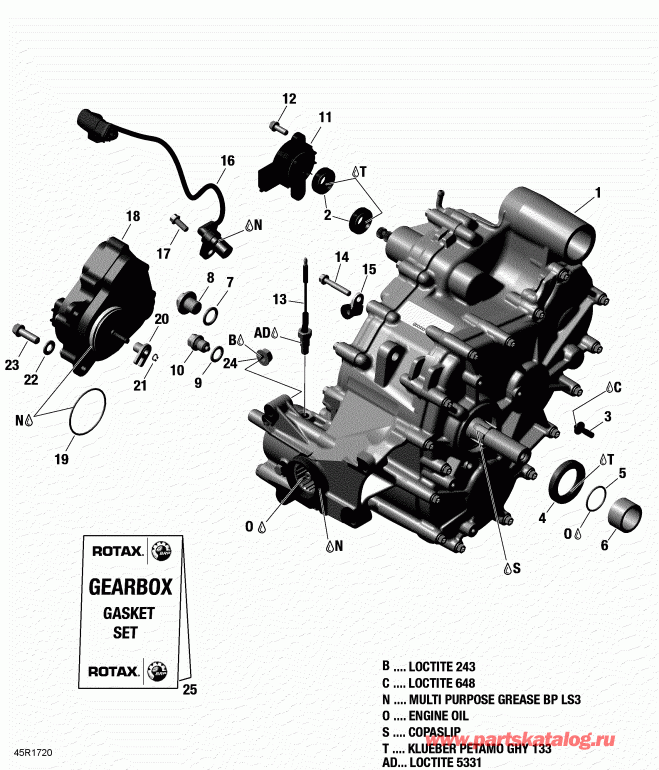 ������������ - Gear Box Assy Gbps 6x6