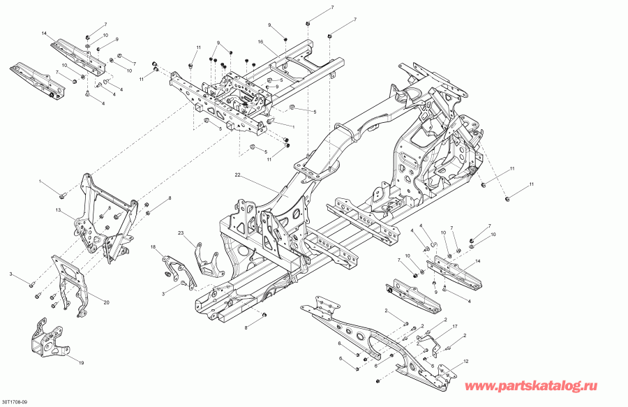 ATV Bombardier Outlander 6X6 - 650 EFI, 2017 - ����