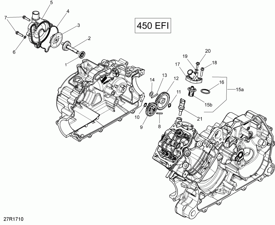  - Engine Cooling 450 Efi