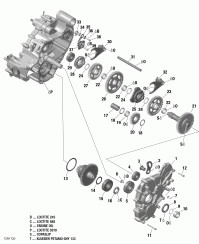 01-  Box  Components - Gbps - Xmr 1000r Efi (01- Gear Box And Components - Gbps - Xmr 1000r Efi)