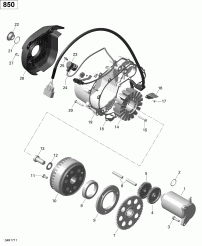 03-    - 850 Efi (outlander Max) (03- Magneto And Electric Starter - 850 Efi (outlander Max))
