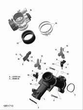 02-      - 1000r Efi (02- Air Intake Manifold And Throttle Body - 1000r Efi)