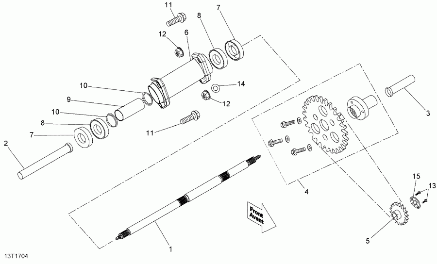   DS 70, 2018  - Drive System, Rear