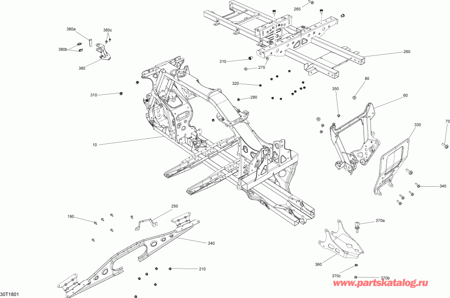 ATV - Frame Outlander 450-570