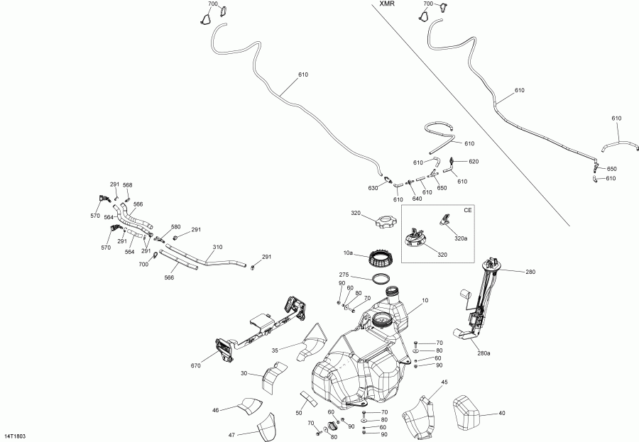 ������������  Renegade T3 650 EFI, 2018 ������ - ��������� ���