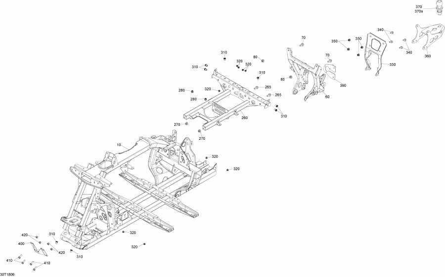 BRP Renegade T3 650 EFI, 2018 -  Renegade