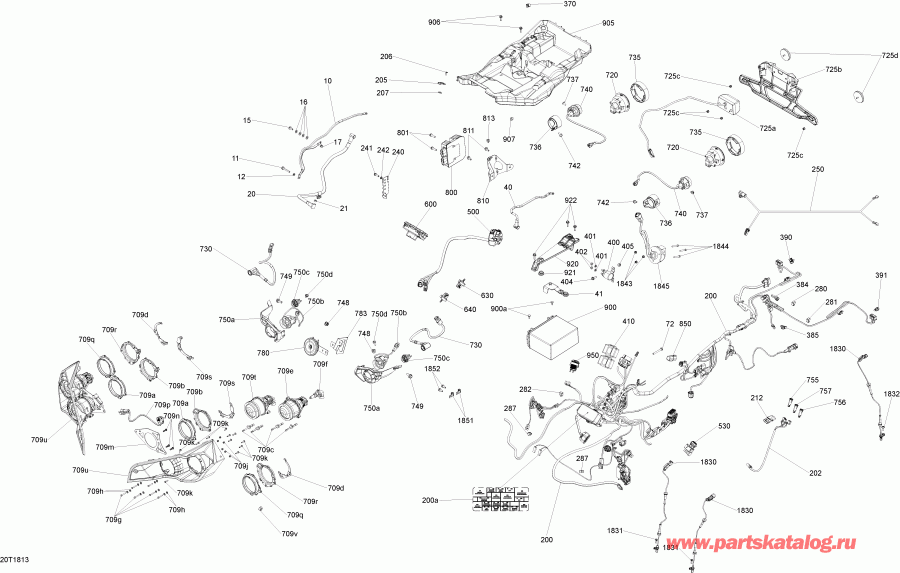 ATV BRP Renegade T3 650 EFI, 2018 -  Renegade