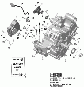 01-  Box  Components 420686212 (01- Gear Box And Components 420686212)